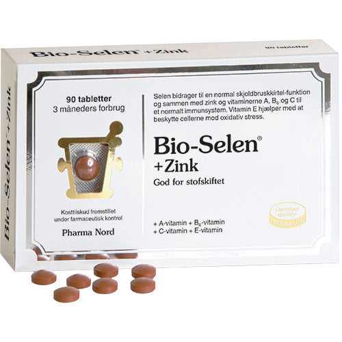 Bio-Selen+Zink fra Pharma Nord