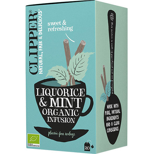 Lakridsrod & Pebermynte Te Ø fra Clipper