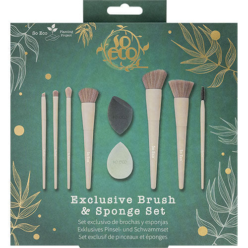 So Eco Exclusive Brush & Sponge Set - værdi 238,- fra So Eco