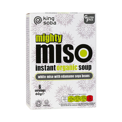 Instant Miso suppe Edamame Ø fra King Soba