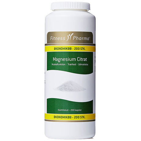 MagnesiumCitrat fra Fitness Pharma