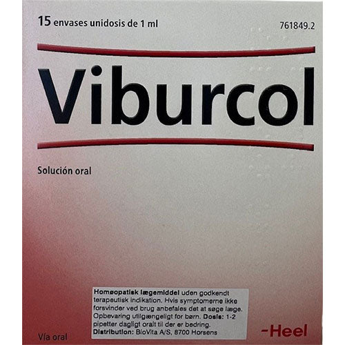 Viburcol 15 x 1 ml pipetter fra Heel