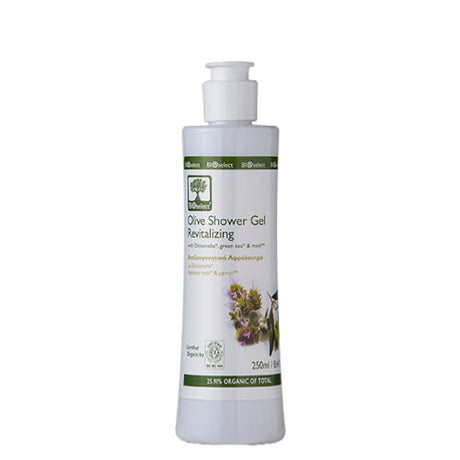 Olive Shower Gel Revitalizing fra BIOselect