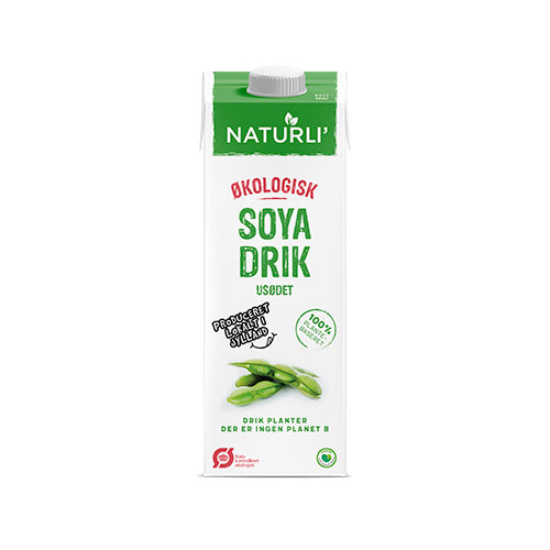 Sojadrik u. sukker Naturli Ø fra Naturli