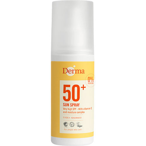 Sun Spray SPF50+ fra Derma