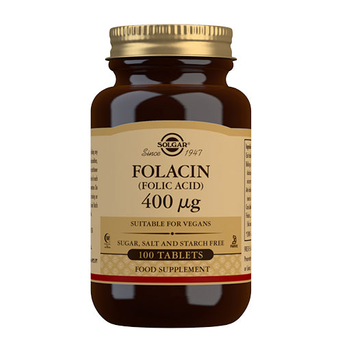 Folsyre 400 mcg fra Solgar