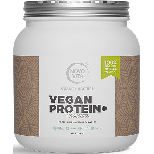 VeganProtein+ Chokoladesmag fra Novo Vita