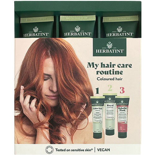 Prøvepakke - Pleje til farvet hår fra Herbatint