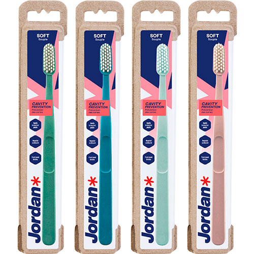 Jordan Clean Smile Care TB Soft ass. farver fra Jordan
