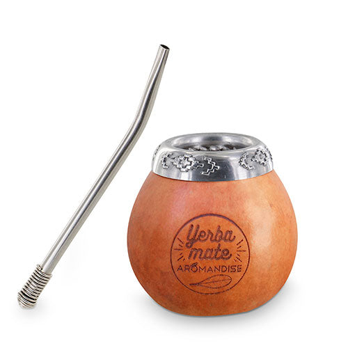 Kalabaskrus m. stålsugerør fra Aromandise