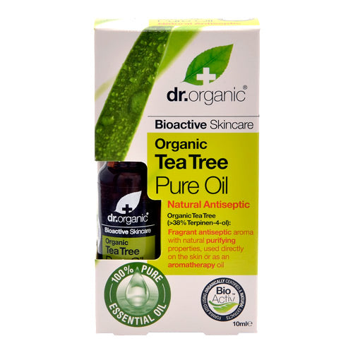 Dr. Organic Tea Tree Pure Oil | 10 ml fra Dr. Organic