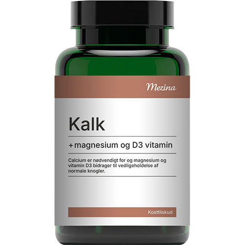 Mezina Kalk med Magnesium og D3-vitamin fra Mezina