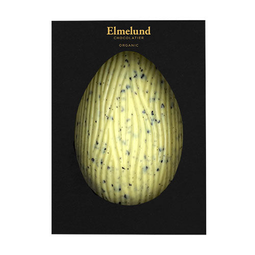 Påskeæg hvid chokolade m. lakrids Ø