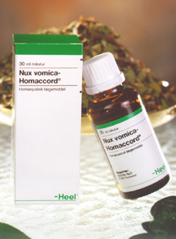 Nux vomica-homaccord fra Heel