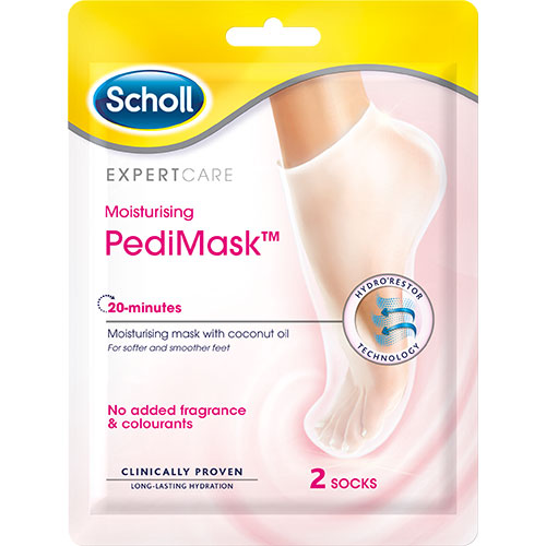 Scholl PediMask no perfume 2 socks fra Scholl