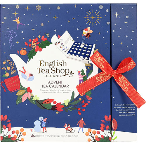 Gaveæske Book Style Julekalender Te Ø fra English Tea Shop