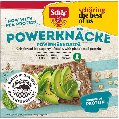 Schär glutenfri powerknäcke knækbrød.