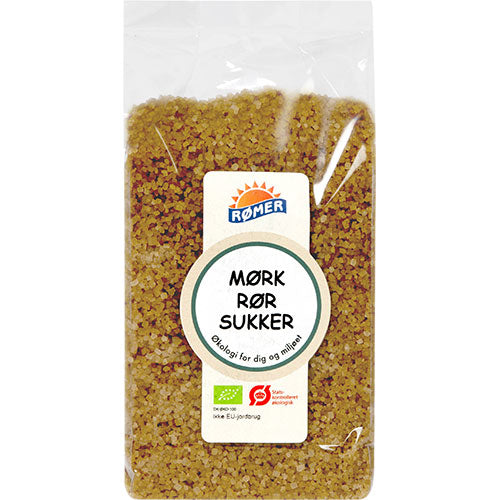 Rørsukker mørk Ø fra Rømer