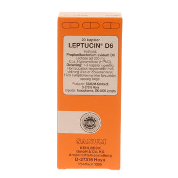 Leptucin D6 kapsler fra Sanum