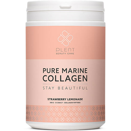 Pure Marine Collagen Strawberry Lemonade fra Plent