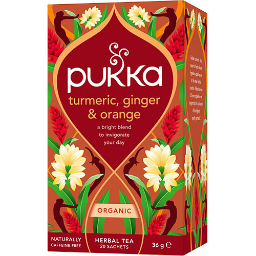 Turmeric, Ginger & Orange te Ø Pukka fra Pukka