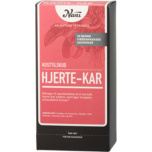 Nani Hjerte-kar Kurpakke | 30 breve fra Nani