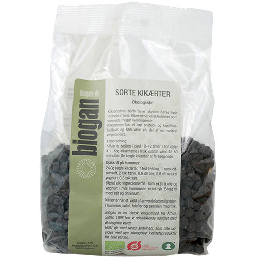 Kikærter sorte Ø fra Biogan