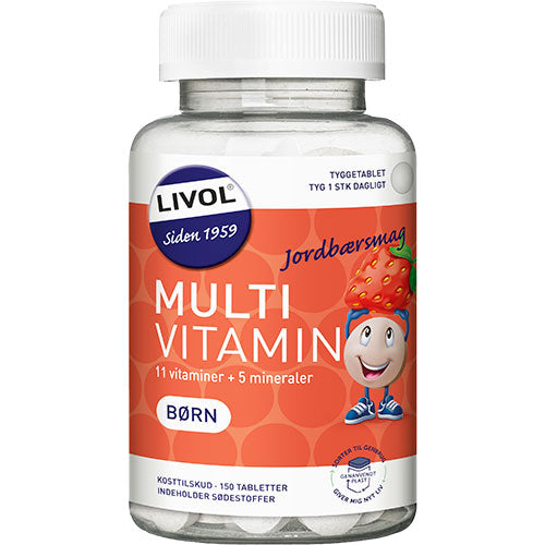 Multivitamin børn Livol fra Livol