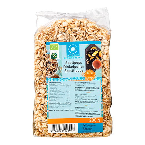 Speltpops Ø fra Urtekram