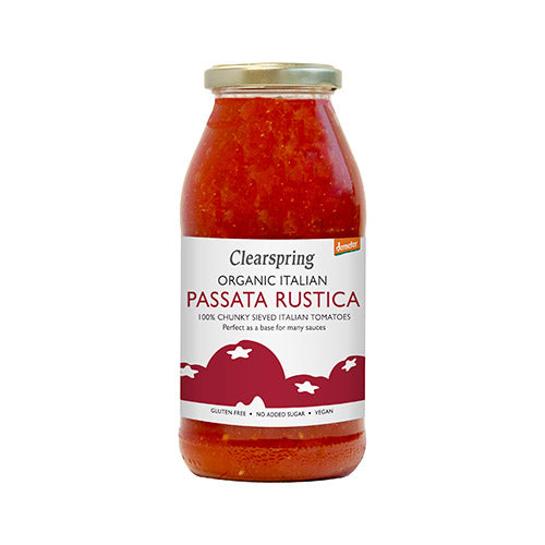 Tomatpure Rustica (Passata) Ø Demeter fra Clearspring