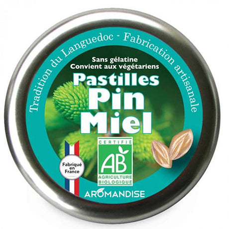 Pastiller m. honning & fyrnåle Ø fra Aromandise
