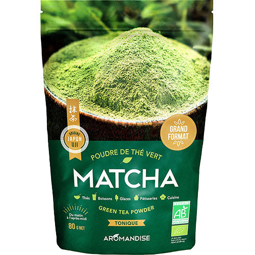 Matcha grøn te pulver Ø fra Aromandise
