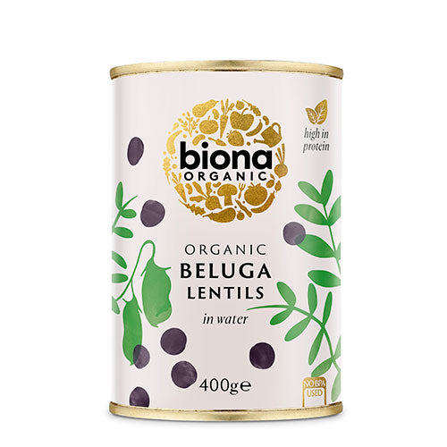 Belugalinser Ø fra Biona Organic