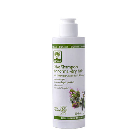 Olive Shampoo For Normal-Dry Hair fra BIOselect