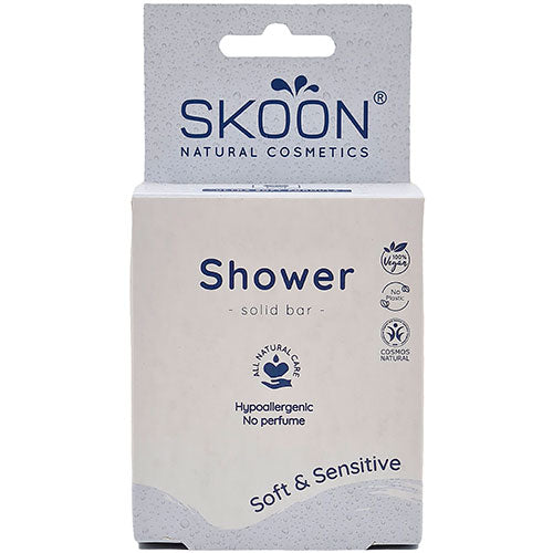 Solid Shower Bar Soft Sensitive fra Skoon