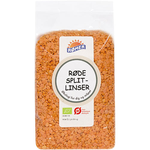 Røde splitlinser Ø fra Rømer