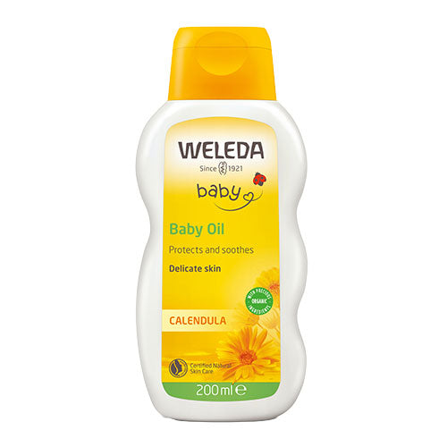 Calendula Baby Oil fra Weleda