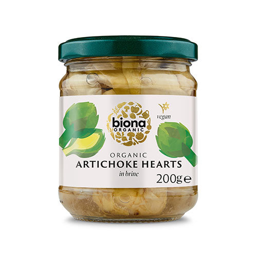 Artiskokhjerter i lage Ø fra Biona Organic