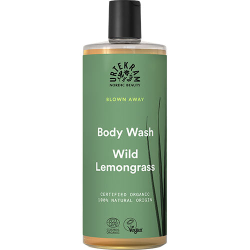 Body Wash Wild Lemongrass fra Urtekram