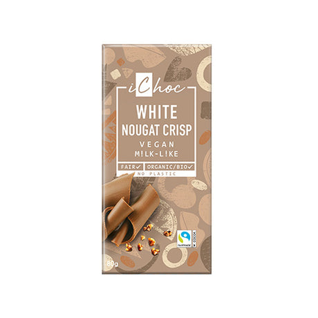 Ichoc white nougat crisp Ø fra ichoc