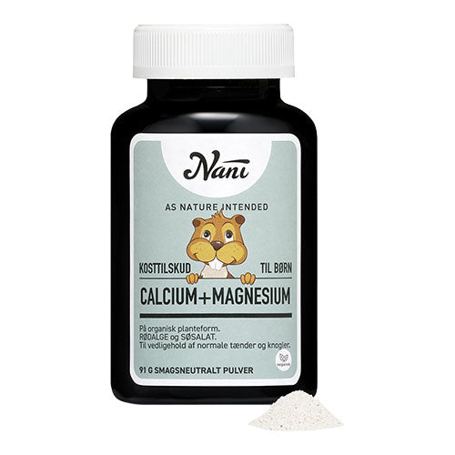 Calcium+Magnesium til børn fra Nani