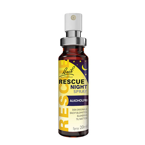 Bach Rescue Night Spray fra Bach Originale Blomsterremedier