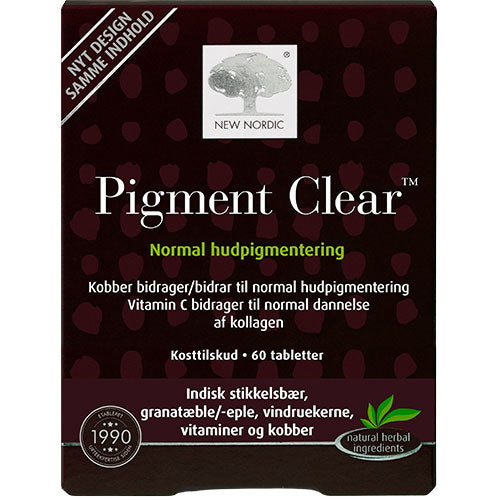 Skin Care Pigment Clear fra New Nordic