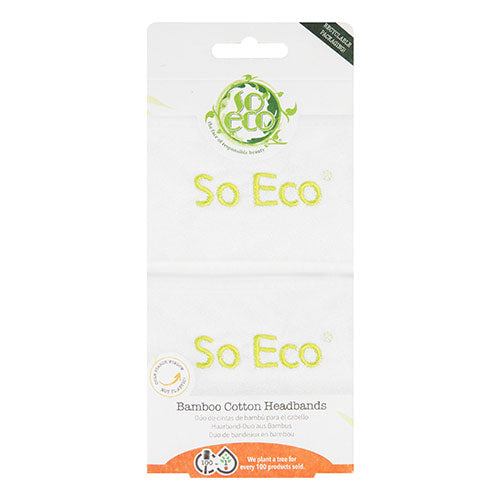So Eco Bamboo & Cotton Headband Duo fra So Eco