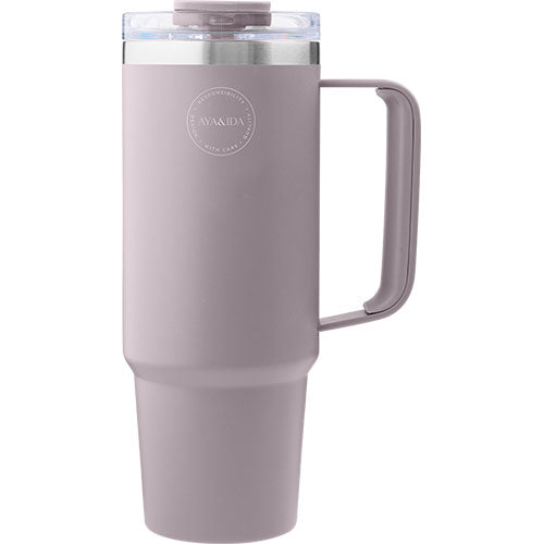 Thermo Cup with Straw Lavender fra AYA&IDA