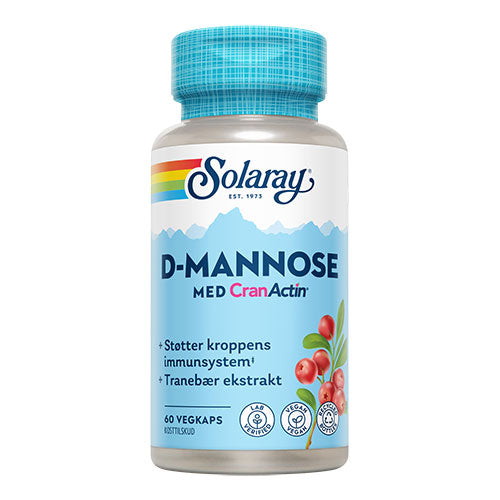 D-Mannose med CranActin fra Solaray