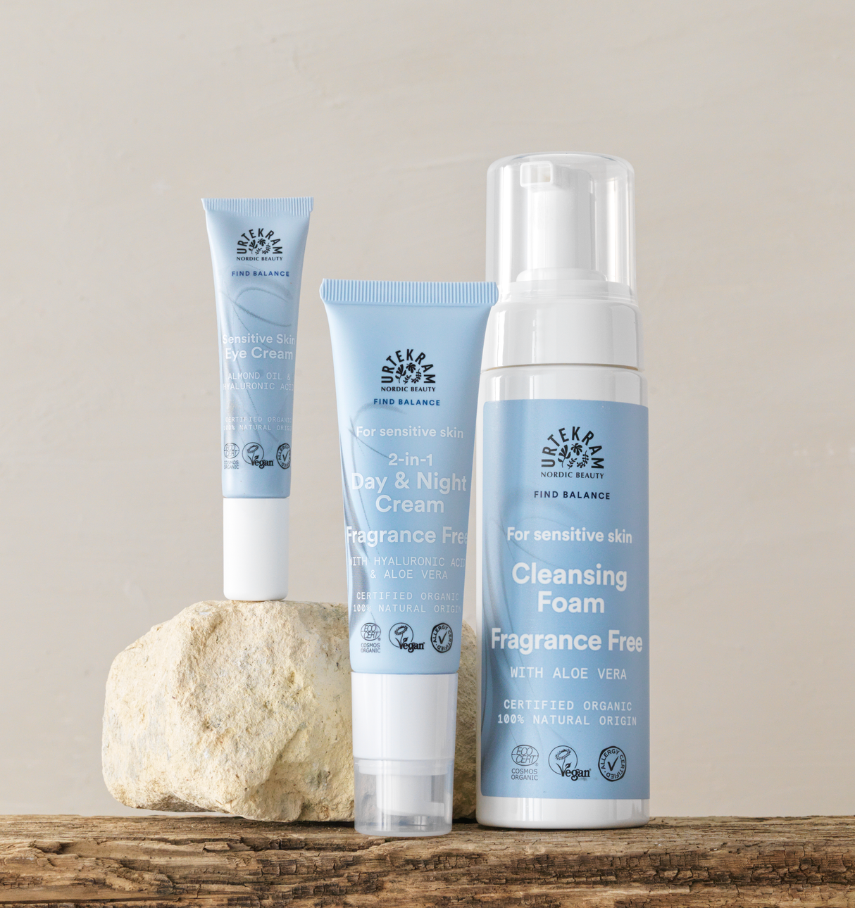 Urtekram Cleansing Foam Fragrance Free | 150 ml