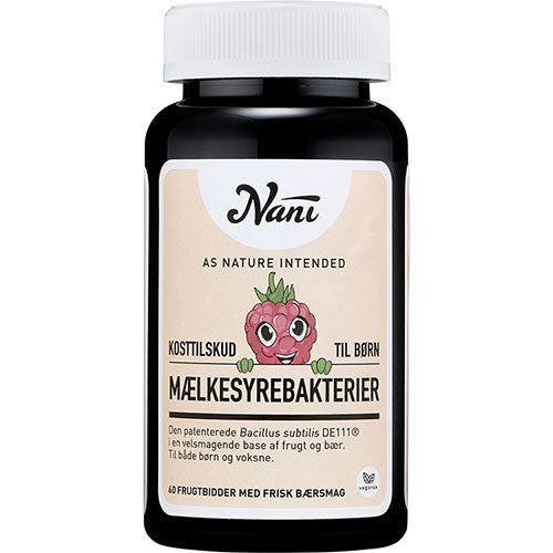 Nani Mælkesyrebakterier Til Børn | 60 gummies fra Nani