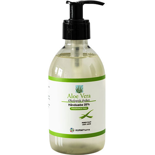 Aloe Vera Håndsæbe 25% fra KurmPharma