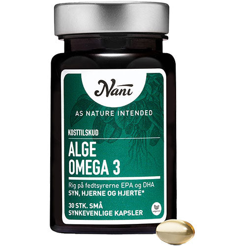 Alge Omega 3 fra Nani